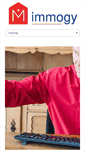 Mobile Screenshot of immogy.be